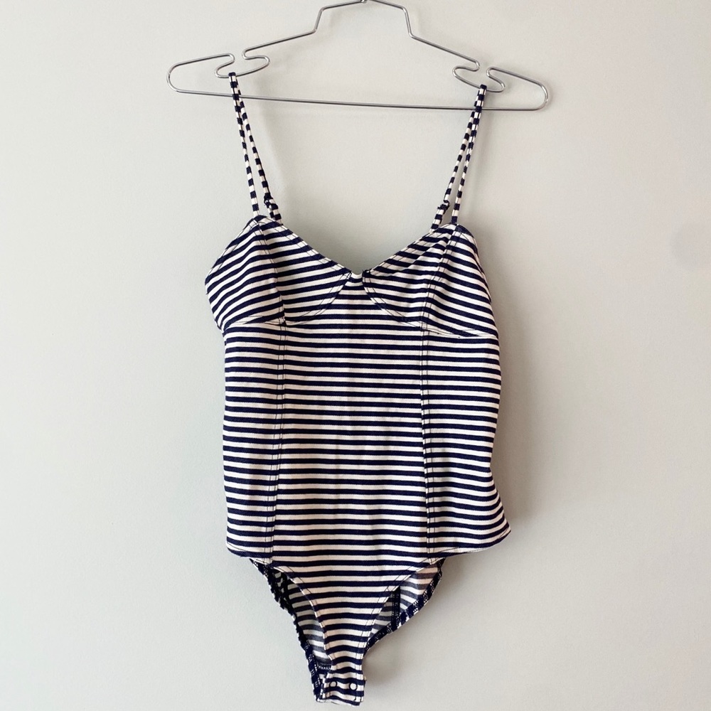 HERITAGE 1981 STRIPED BODYSUIT